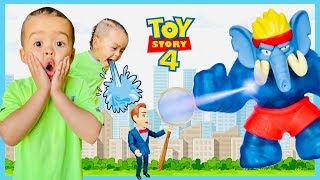 Toy Story 4 Brenson Stole My Toys, Jaylen Sace Heroes Of Goo Jit Zu