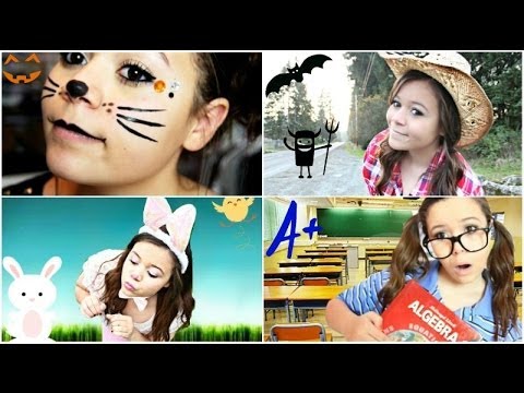 Costumes - THUMBS UP for more HALLOWEEN VIDEOS!❁•∙ I hope you enjoyed! I LOVE YOU!♥ Check out my last video: http://www.youtube.com/watch?v=9_6txuBJNaU&feature=c4-ov...
