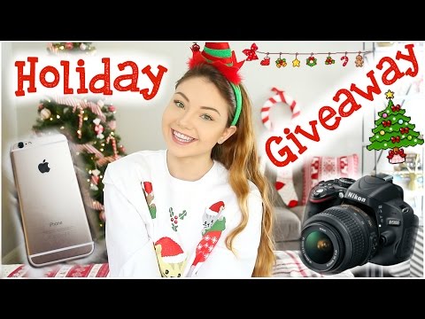 Holiday Giveaway! iPhone 6, DSLR camera, Polaroid
