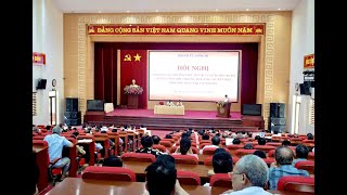 Giao ban giữa Thường trực Thành ủy với Bí thư chi bộ, Trưởng thôn, khu, Trưởng Ban công tác mặt trận thôn, khu dân cư quý II năm 2024