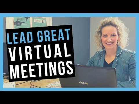 How to Run a Virtual Meeting [BEST PRACTICES]