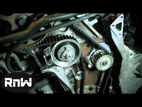 how to change timing belt on vw passat