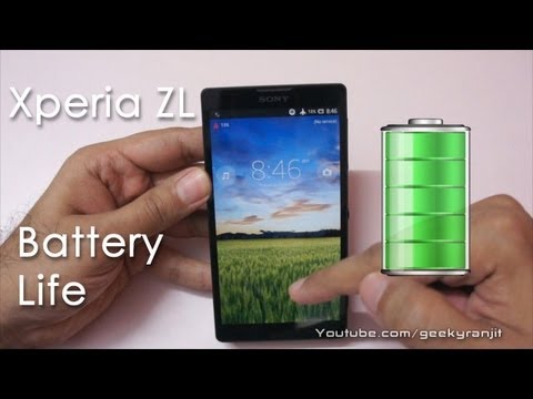 how to save battery in xperia l