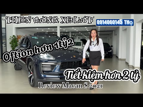 Macan S 2021 Siêu lướt 1400 km | Tiết kiệm hơn 2 tỷ | Oftion theo xe 1 Tỷ 2 | 0914060145 Ms Thọ