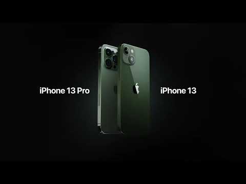 iPhone 13 | iPhone 13 Pro - Теперь в зеленом. - Apple Реклама