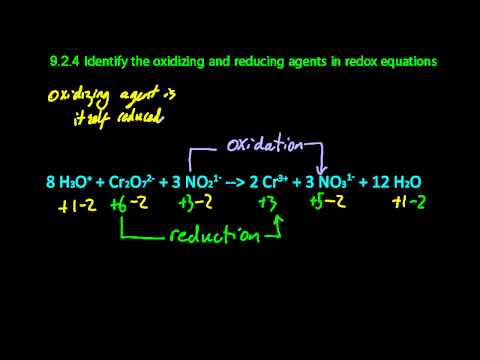 how to know oxidizing agent