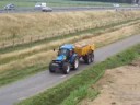 Grondtransport aan de RW36 bij Wierden Grondtransport aan de RW36 bij Wierden