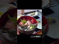 【寿都町】しらす会館の生しらす丼 #北海道グルメ #北海道旅行 #海鮮丼