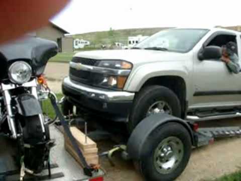 how to properly tow a rwd car