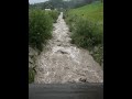 Dorfbach Sachseln bei Hochwasser