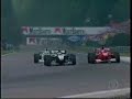 Ultrapassagem de Mika Hakkinen Sobre M Schumacher Spa
