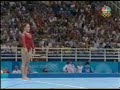 Carly Patterson Floor exercise Athens 2004