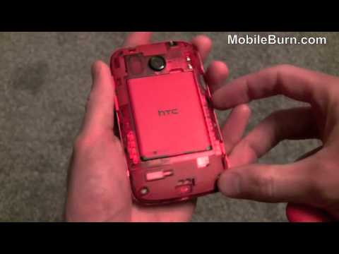 how to change battery in htc desire c