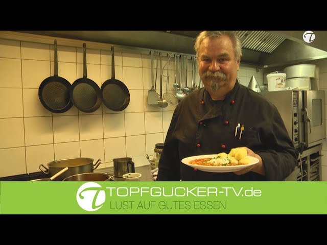DDR-Rezept | Pochiertes Ei auf Tomatensoße | Verlorene Eier „Erzgebirgische Art" 