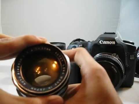 how to use fd lens on eos camera