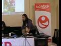 Farida Bena (responsabile dell'Ufficio Campagne Oxfam International e Ucodep) parla del partenariato tra Oxfam International e Ucodep al "II Incontro Nazionale dei Volontari di Ucodep".