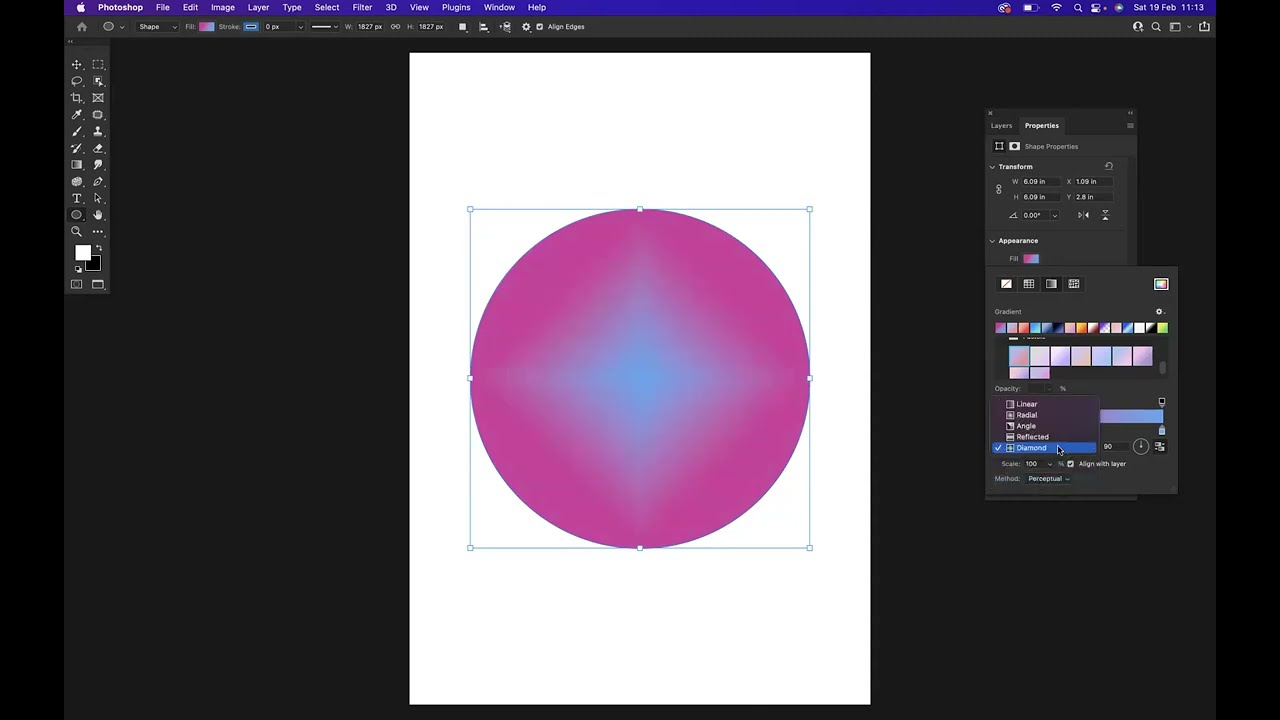 How To Add Gradient To Shapes - Ps
