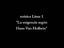 lima 1 cafe concert la exigencia segun hans van holbein