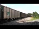 NS 7577 Leads NS 712, Loaded Coal, w/ Nice Crew at North Dalton
