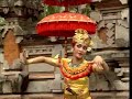 This dance is based on the Panji cycle of stories from Java.  It depicts princess Candrakirana disguised as a man to search for her beloved prince Panji Inu Kertapati.  This dance was created in 1942 by I Nyoman Kaler.