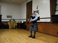 Champion Bagpiper Jori Chisholm - March, Strathspey,  Reel