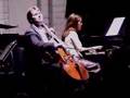 Bourree for cello and piano by Squire
