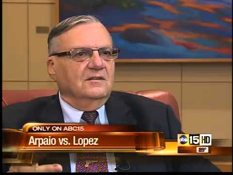 Joe Arpaio reaction to comedian George Lopez rant
