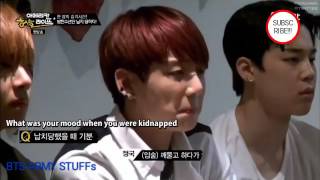 Eng Sub BTS WAS KIDNAPPED???  FUNNY Kookie and jho