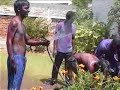 holi with friends in lko