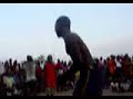 liberian refugees drum/dance in Buduburam