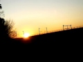 2009.12.20茨城県つくばみらい市みらい平 夕景~夜の空の変化64倍速