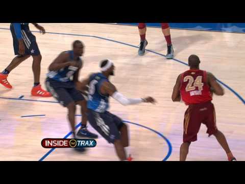 inside trax - Listen in to the NBA All-Stars having fun during the 2012 NBA All-Star Game. Visit http://www.nba.com/video for more highlights.