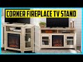 View 15 Tall Corner Tv Stand With Fireplace