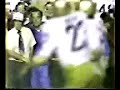 tom clements completes a daring pass to little-used tight end robin weber on 3rd down late in the 4th quarter of the 1973 sugar bowl. the irish won a tight game, 24-23. chris schenkel, bud wilkinson, and howard cosell describe the action for national television, new year's eve 1973.