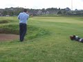 Tom Limbert making birdie at the Road Hole... Tom Limbert making birdie at the Road Hole...