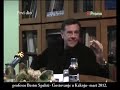 Sta sve rade politicari u BiH i kako foteljasi diriguju! Zasto se skriva prava istina i podmecu laznjaci? Kome odgovara da skolstvo bude na nivou kretena? Vjerski problemi i kome oni odgovaraju? Zasto zivimo onako kako zivimo? Na sva ova i mnoga druga skakljiva pitanja odgovara Profesor Besim Spahic na predavanju 2012 godine.