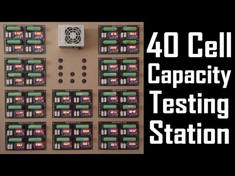 Building a Cell Testing Station For 18650s
