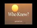 IT'S ISRAEL - Who Knew?