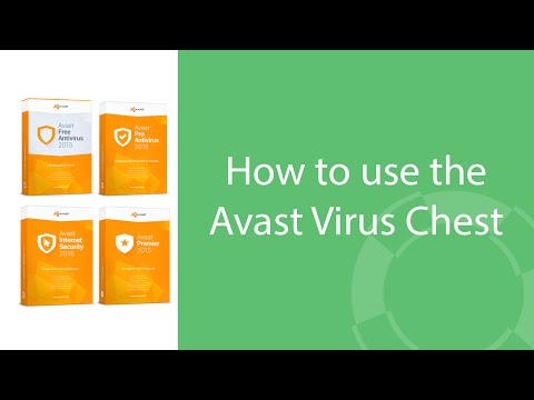how to locate avast virus chest