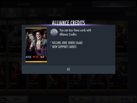 how to get more alliance credits in injustice