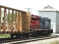 Chasing Local Freight Train With GTW 4610