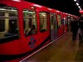DLR leaving Cutty Sark Station