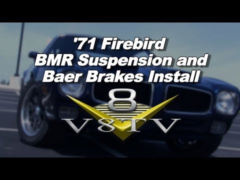 1971 Pontiac Firebird BMR Torque Arm & Baer Brakes Install Video V8TV