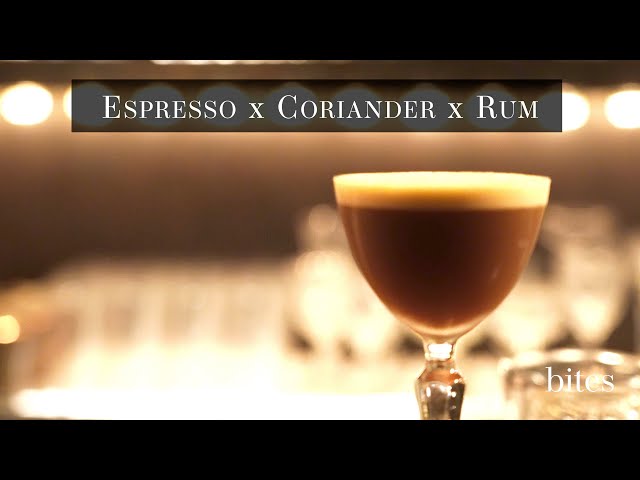 Espresso x Coriander x Rum / エスプレッソ x パクチー x ラム カクテル