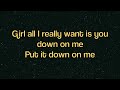 Down On Me Jeremiah ft. 50 Cent With Lyrics