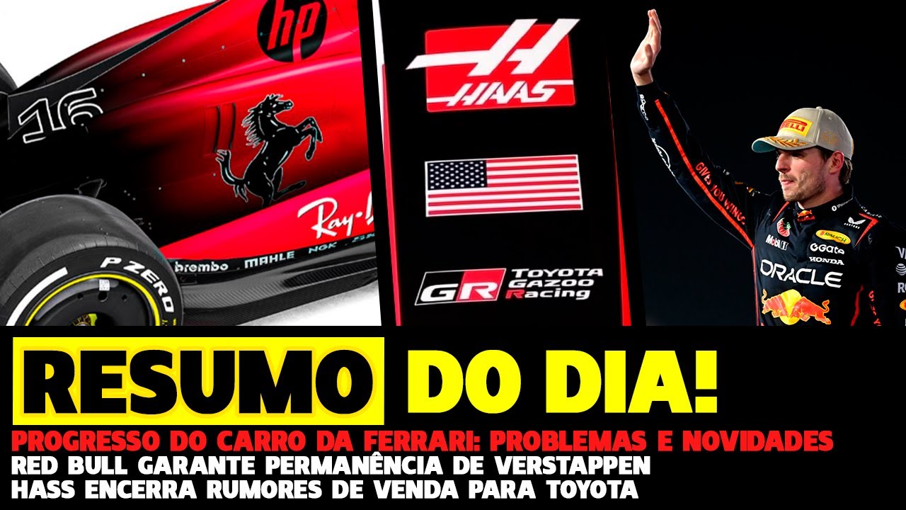 Resumo Do Dia: Ferrari 2026, Haas Encerra Rumores E Verstappen Até O Fim | Fórmula 1 | Gp Em Casa