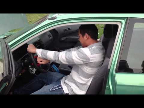 how to snap steering lock