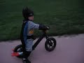 Batman on his Strider Batbike