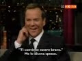 Kiefer Sutherland da David Letterman Kiefer Sutherland da David Letterman