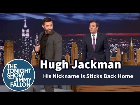Hugh Jackman's Nickname Is Sticks Back Home